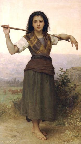 William-Adolphe Bouguereau Pastourelle